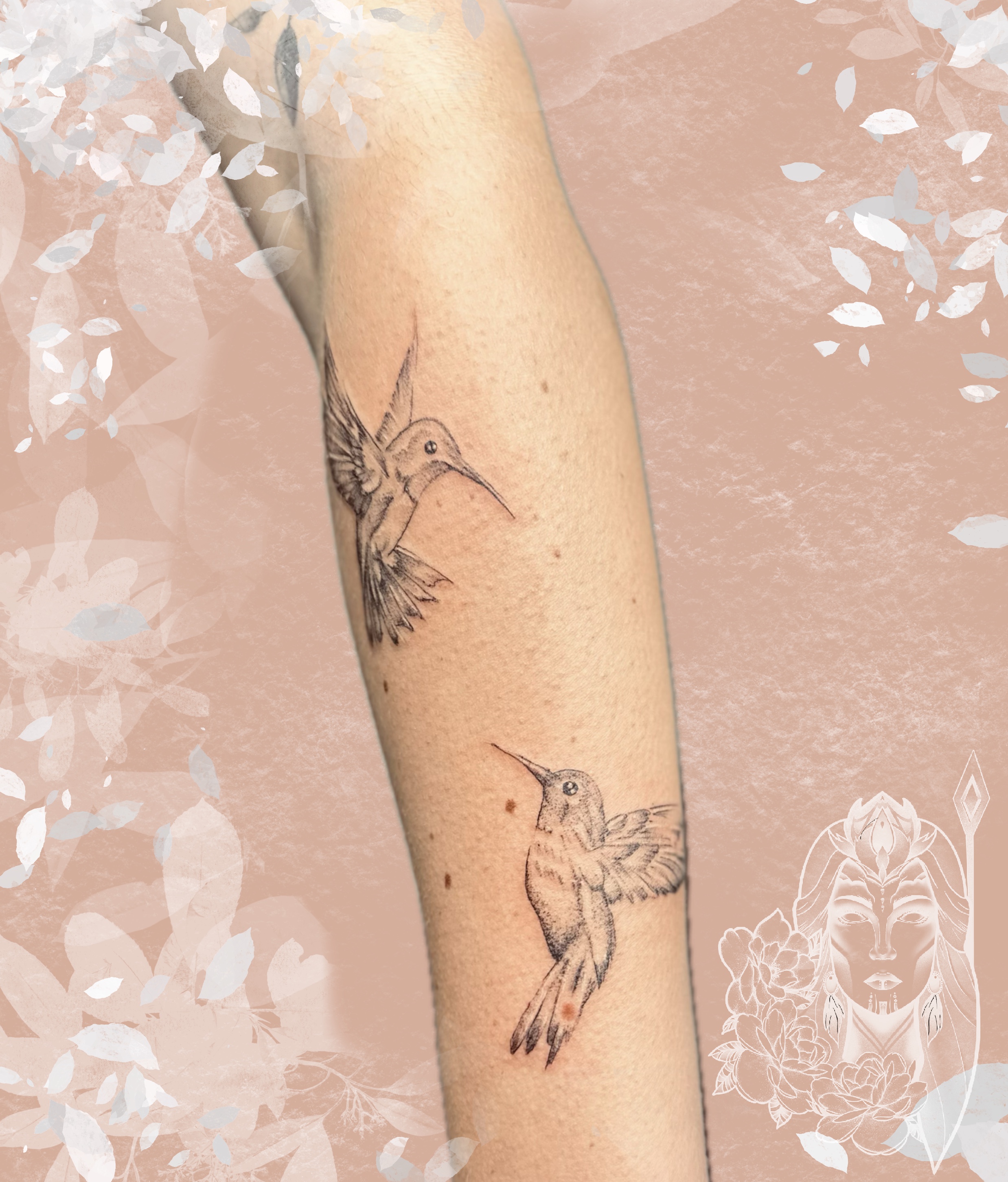 tatouage colibris– Inkaat